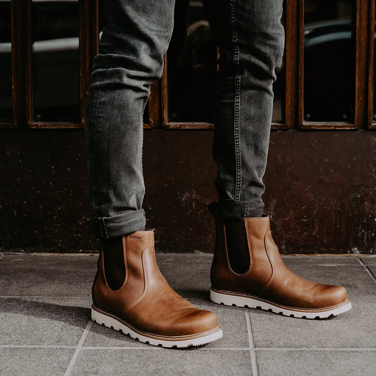 RAJA Men's GORE-TEX® eco-friendly Chelsea boots