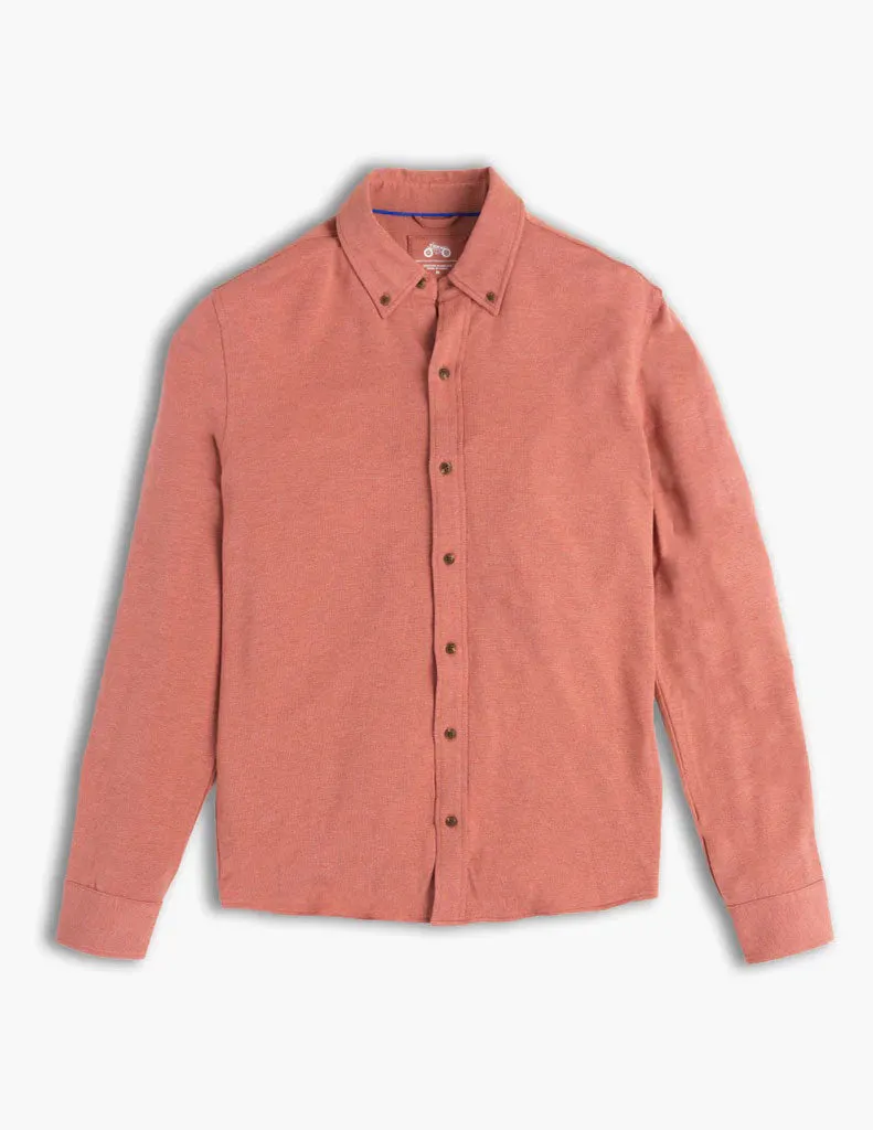 REDWOOD CASHMERE BUTTON DOWN