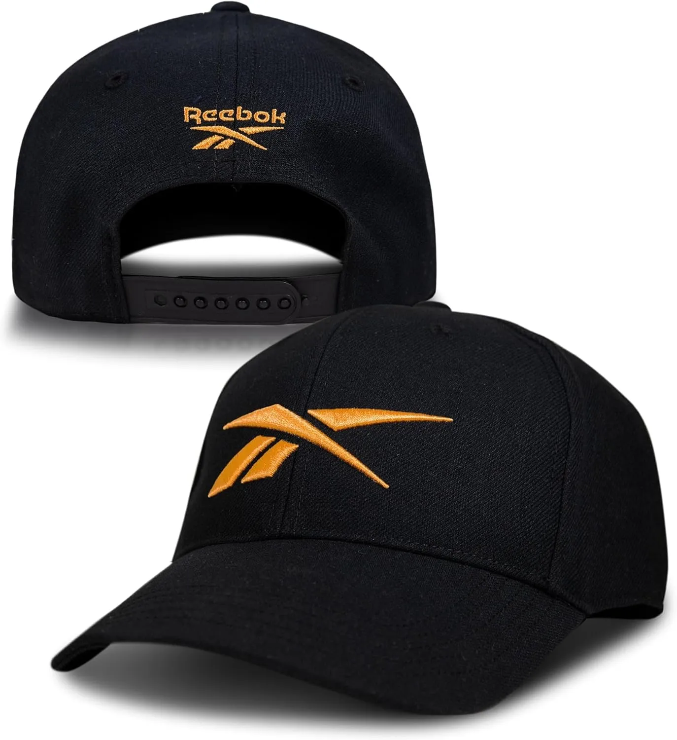 Reebok Vector Hat | Snapback | Adjustable | Everyday | Fitness | Sun Protection | Classic | Baseball Cap