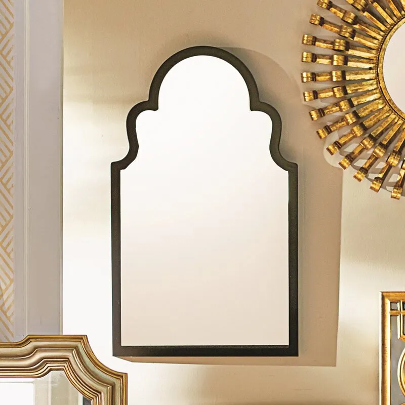 Regam Contemporary Vertical Arch Accent Mirror
