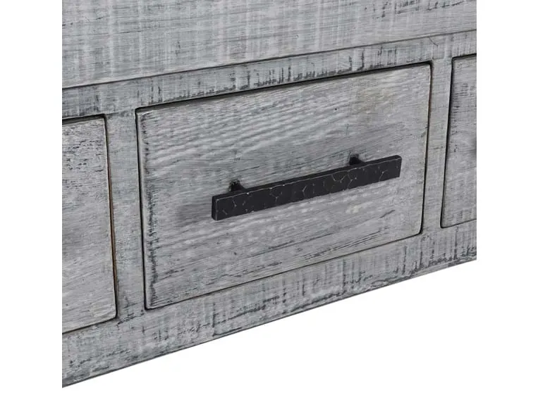 Simon Antique Blue 87" Cabinet