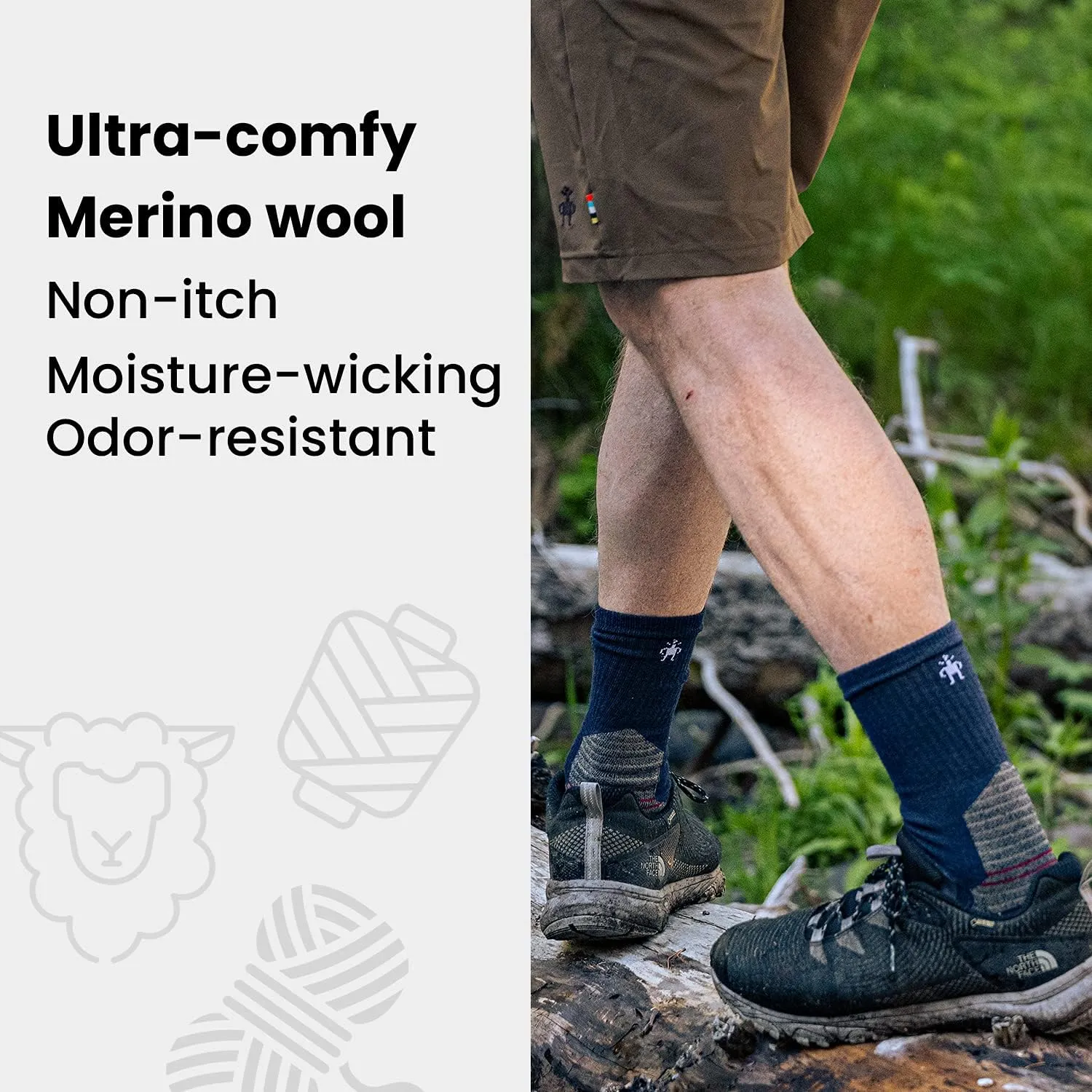 Smartwool Men's Mountaineer Classic Edition Maximum Cushion Crew