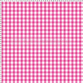 Spandex Gingham Dark Pink
