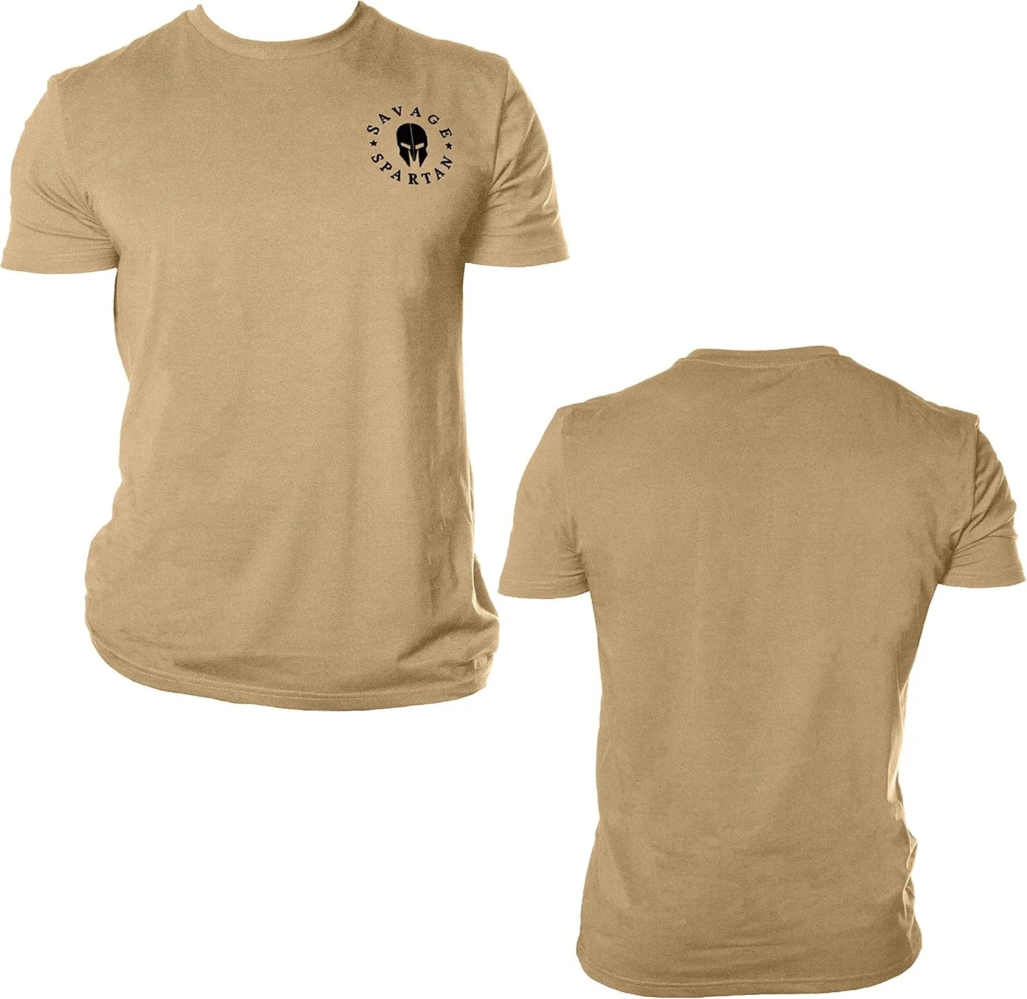 T-Shirt for Men - American Warrior Helmet Athletic Tee