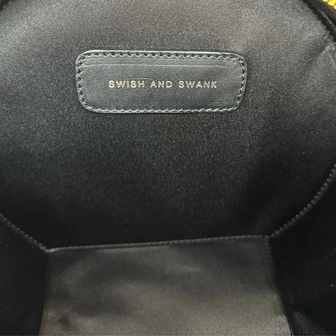 The Duchess Leather Handbag- Black