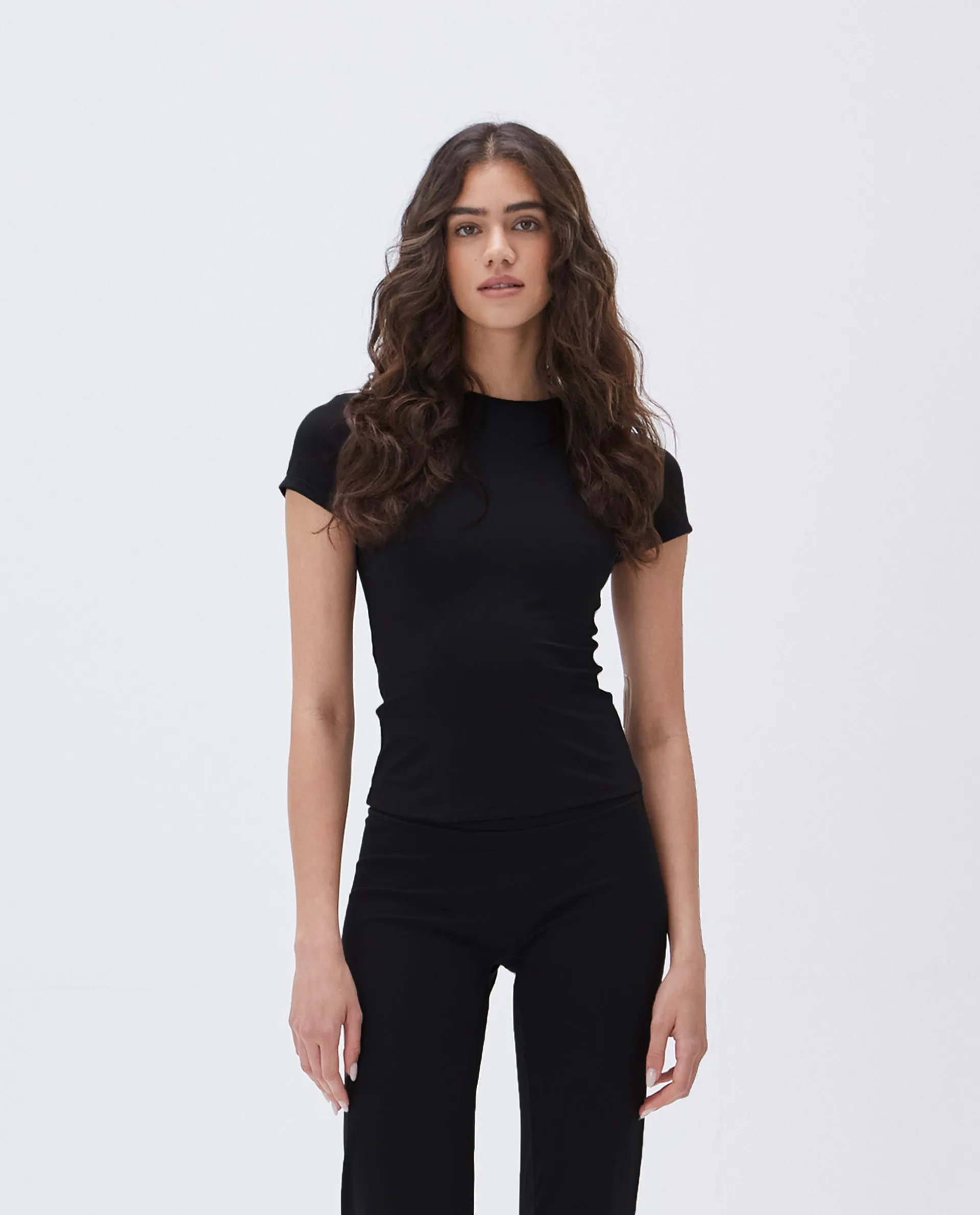 Ultimate Short Sleeve Top - Black