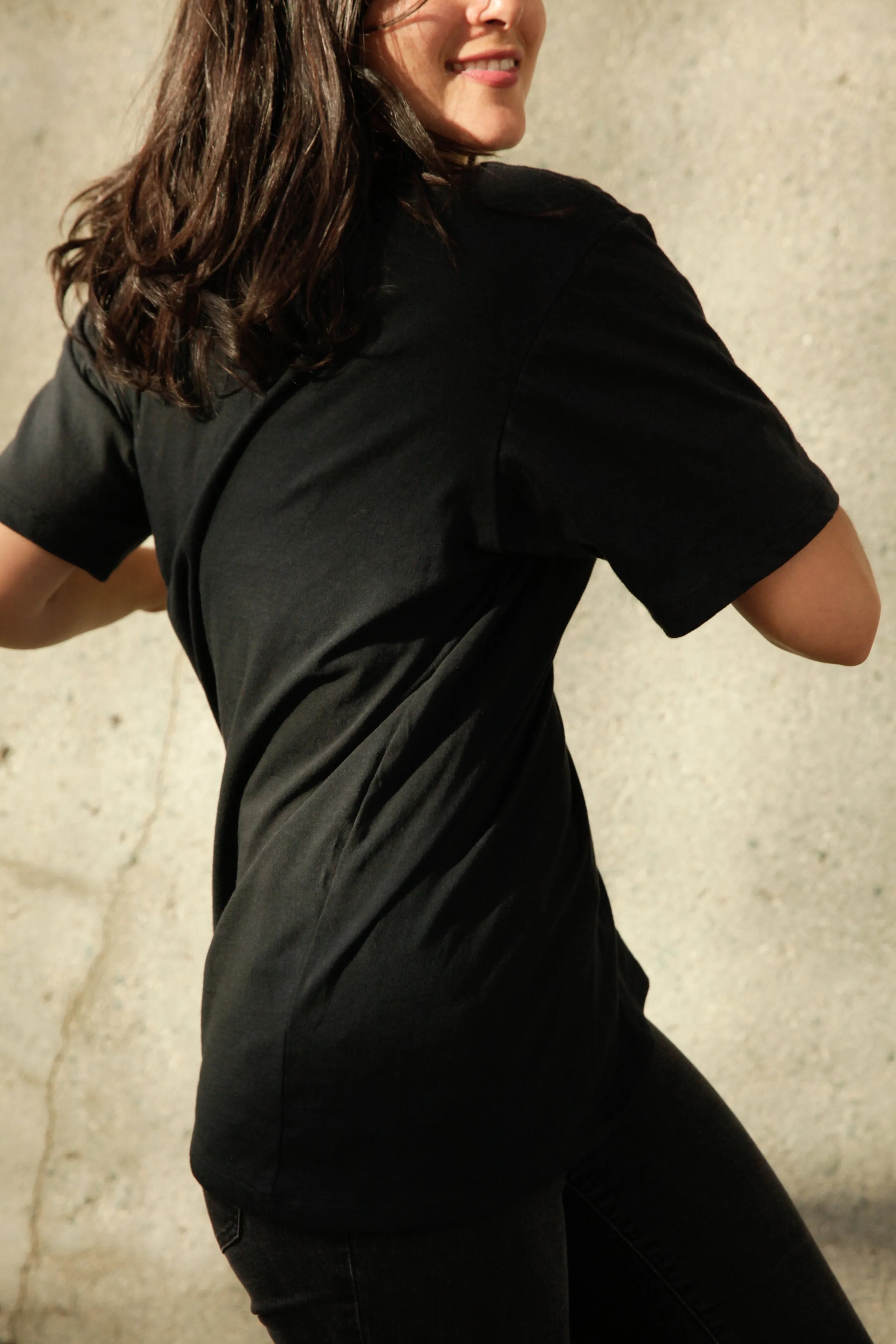Women's Organic Unisex Style Crew Tee