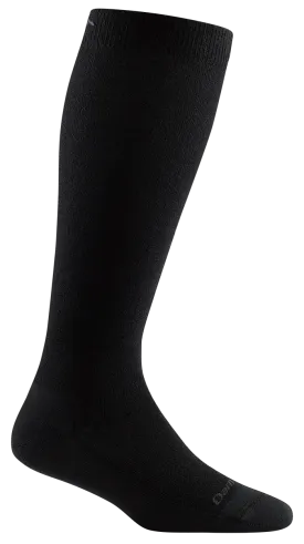 Women's Solid Basic Knee High Black