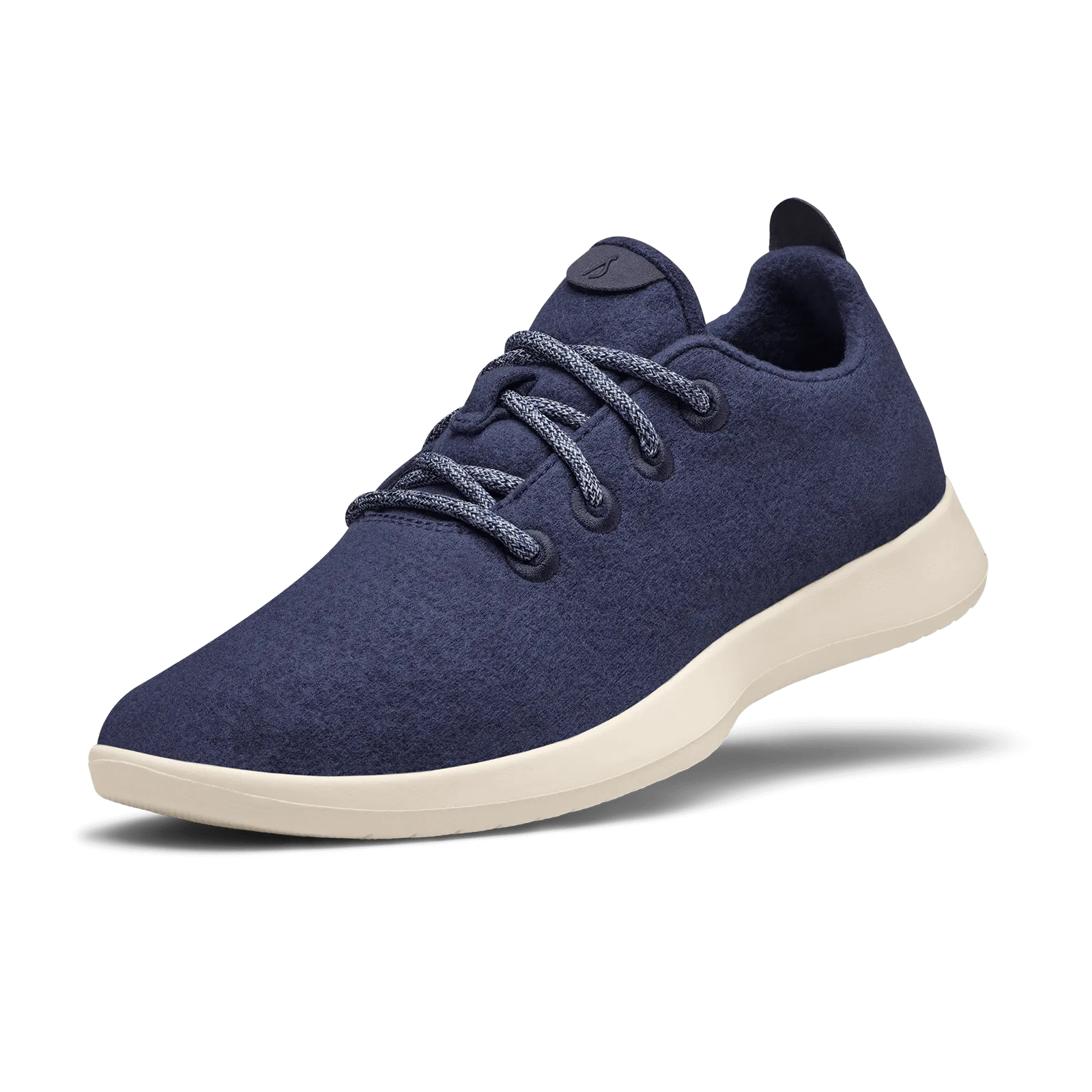Women's Wool Runners - Tuke Midnight (Cream Sole)