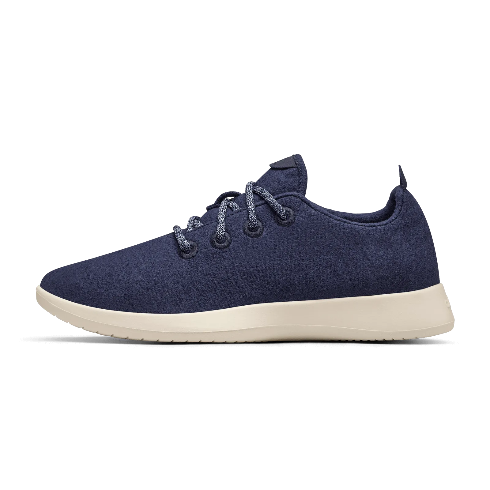 Women's Wool Runners - Tuke Midnight (Cream Sole)